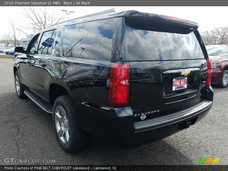 Black / Jet Black 2018 Chevrolet Suburban LS 4WD