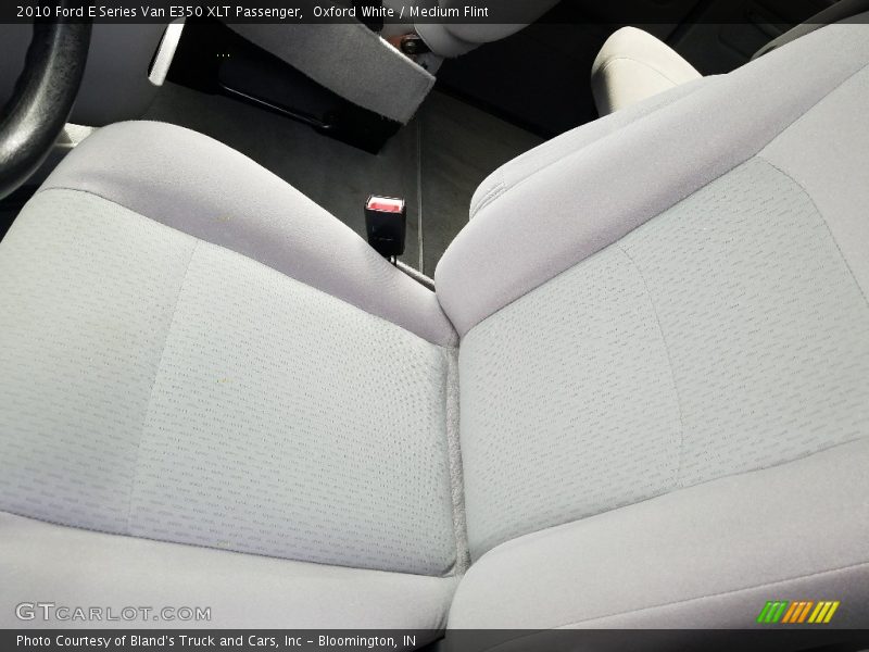 Oxford White / Medium Flint 2010 Ford E Series Van E350 XLT Passenger