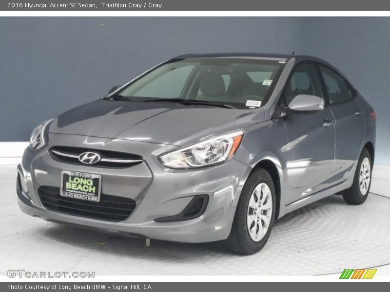 Triathlon Gray / Gray 2016 Hyundai Accent SE Sedan