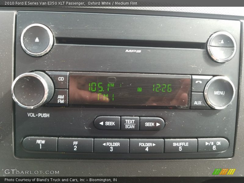 Oxford White / Medium Flint 2010 Ford E Series Van E350 XLT Passenger