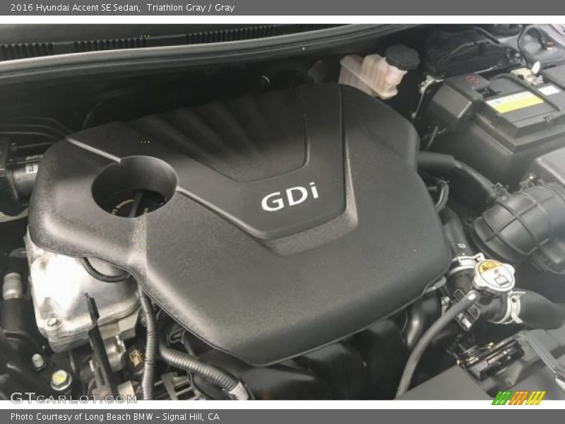 Triathlon Gray / Gray 2016 Hyundai Accent SE Sedan