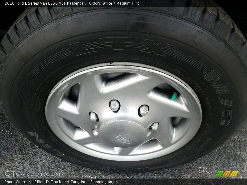 Oxford White / Medium Flint 2010 Ford E Series Van E350 XLT Passenger