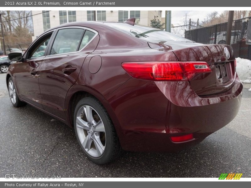 Crimson Garnet / Parchment 2013 Acura ILX 2.0L Premium