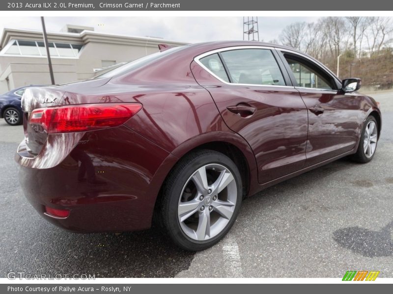 Crimson Garnet / Parchment 2013 Acura ILX 2.0L Premium
