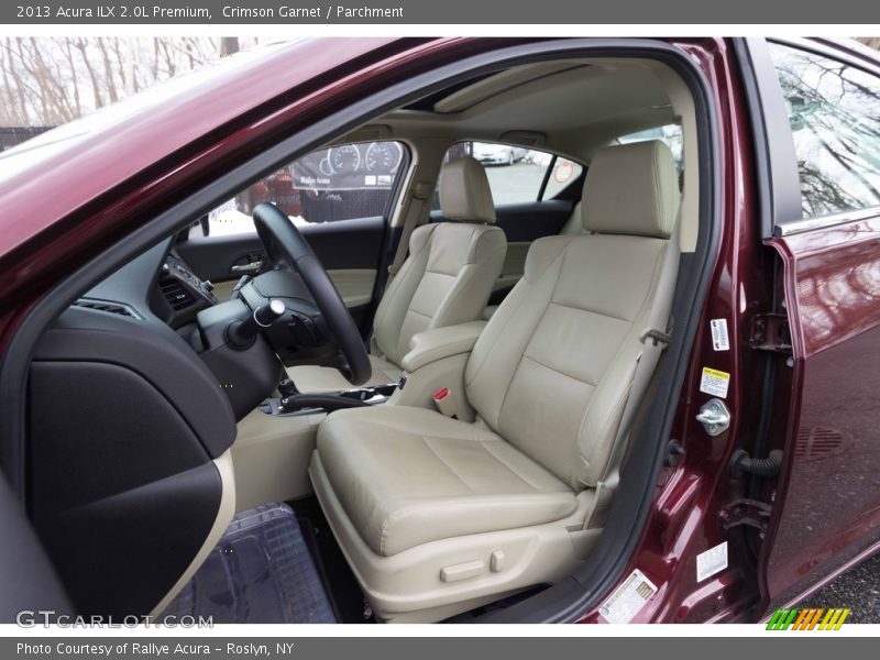 Crimson Garnet / Parchment 2013 Acura ILX 2.0L Premium