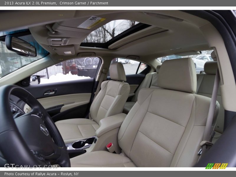 Crimson Garnet / Parchment 2013 Acura ILX 2.0L Premium