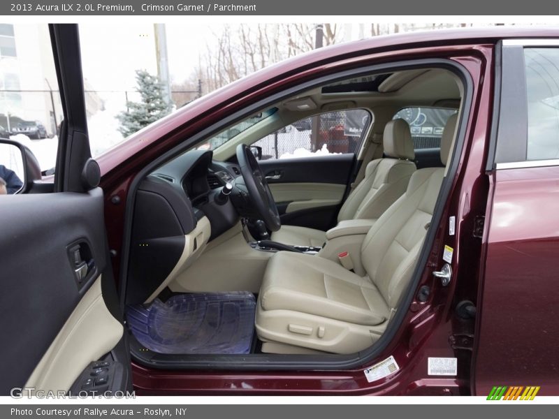 Crimson Garnet / Parchment 2013 Acura ILX 2.0L Premium
