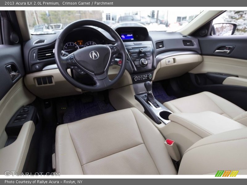 Crimson Garnet / Parchment 2013 Acura ILX 2.0L Premium