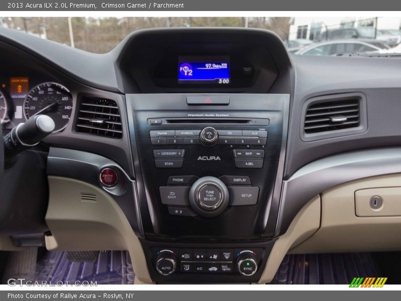 Crimson Garnet / Parchment 2013 Acura ILX 2.0L Premium