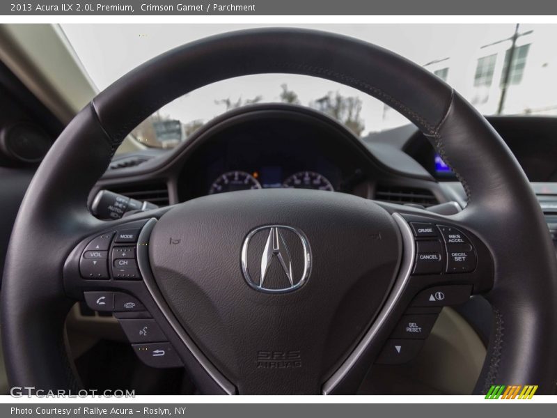 Crimson Garnet / Parchment 2013 Acura ILX 2.0L Premium