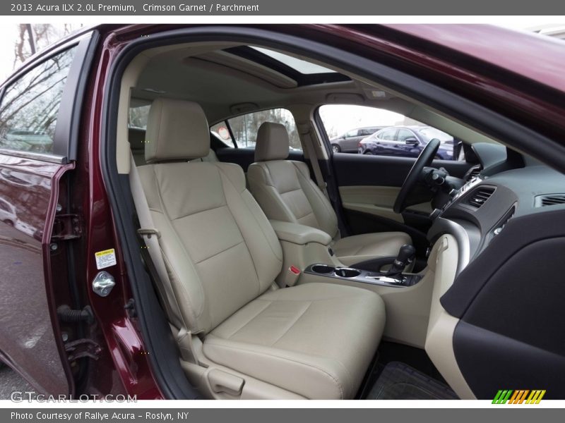 Crimson Garnet / Parchment 2013 Acura ILX 2.0L Premium