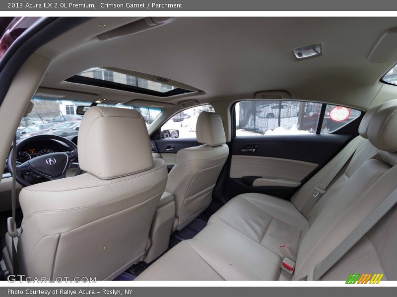 Crimson Garnet / Parchment 2013 Acura ILX 2.0L Premium