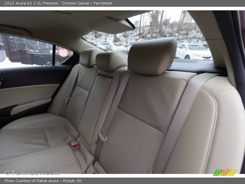 Crimson Garnet / Parchment 2013 Acura ILX 2.0L Premium