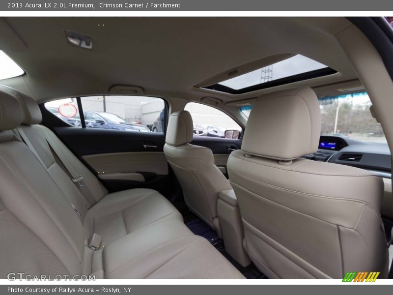 Crimson Garnet / Parchment 2013 Acura ILX 2.0L Premium