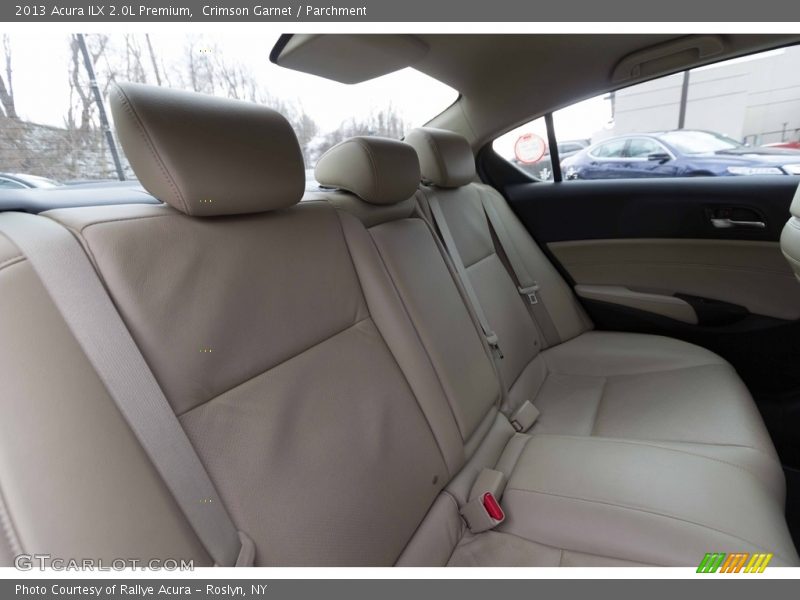 Crimson Garnet / Parchment 2013 Acura ILX 2.0L Premium