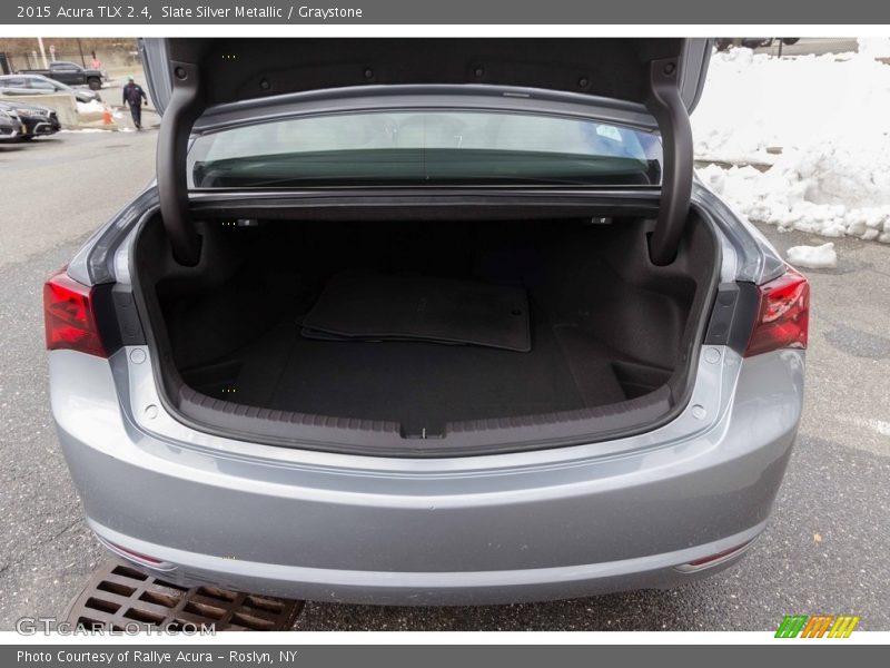 Slate Silver Metallic / Graystone 2015 Acura TLX 2.4