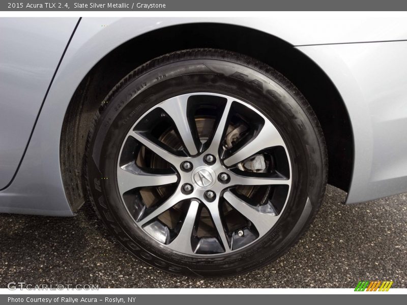 Slate Silver Metallic / Graystone 2015 Acura TLX 2.4