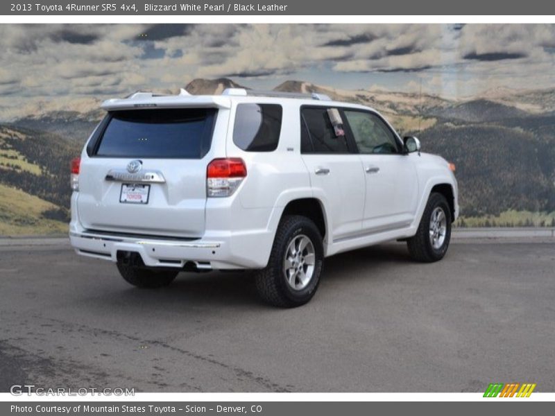 Blizzard White Pearl / Black Leather 2013 Toyota 4Runner SR5 4x4
