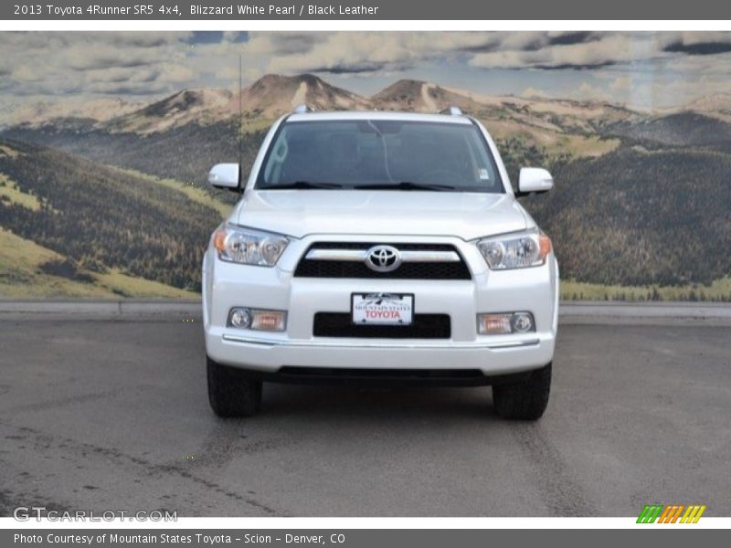 Blizzard White Pearl / Black Leather 2013 Toyota 4Runner SR5 4x4