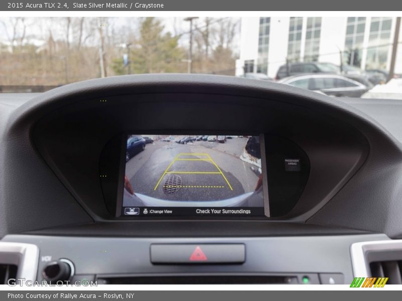 Slate Silver Metallic / Graystone 2015 Acura TLX 2.4