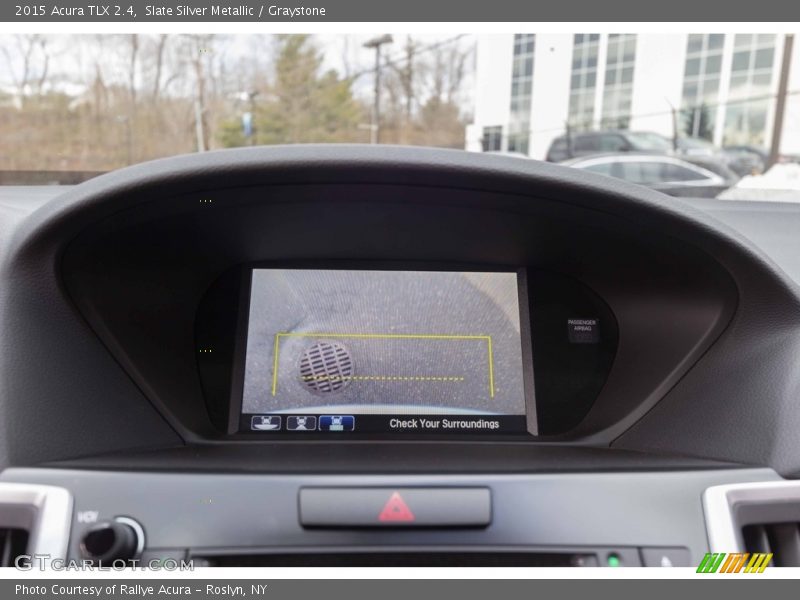 Slate Silver Metallic / Graystone 2015 Acura TLX 2.4