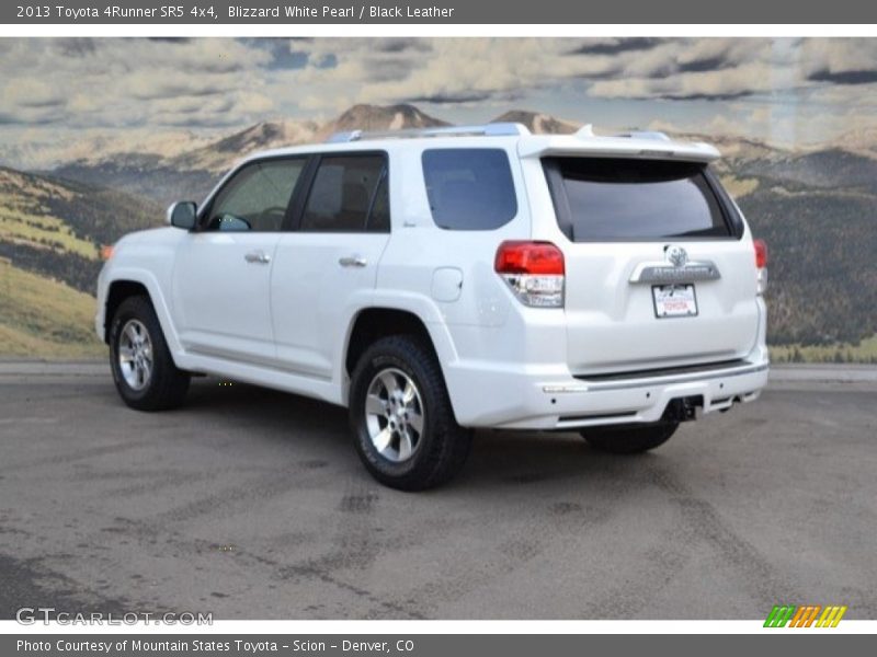 Blizzard White Pearl / Black Leather 2013 Toyota 4Runner SR5 4x4