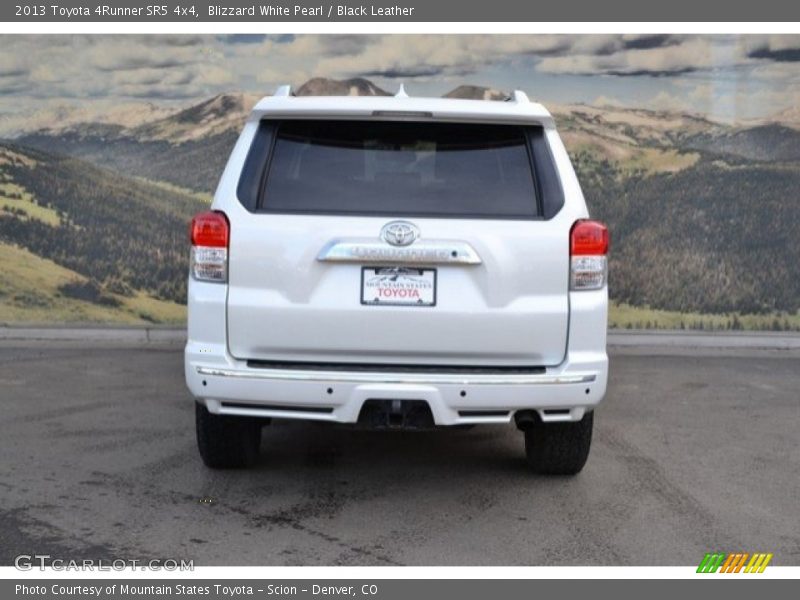 Blizzard White Pearl / Black Leather 2013 Toyota 4Runner SR5 4x4