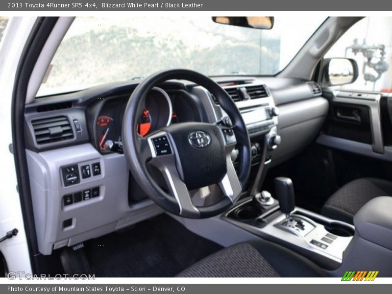 Blizzard White Pearl / Black Leather 2013 Toyota 4Runner SR5 4x4