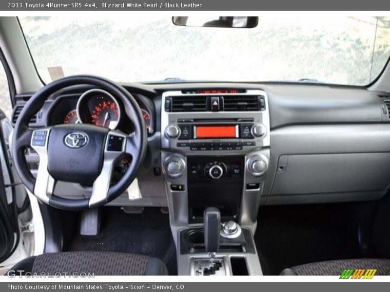 Blizzard White Pearl / Black Leather 2013 Toyota 4Runner SR5 4x4