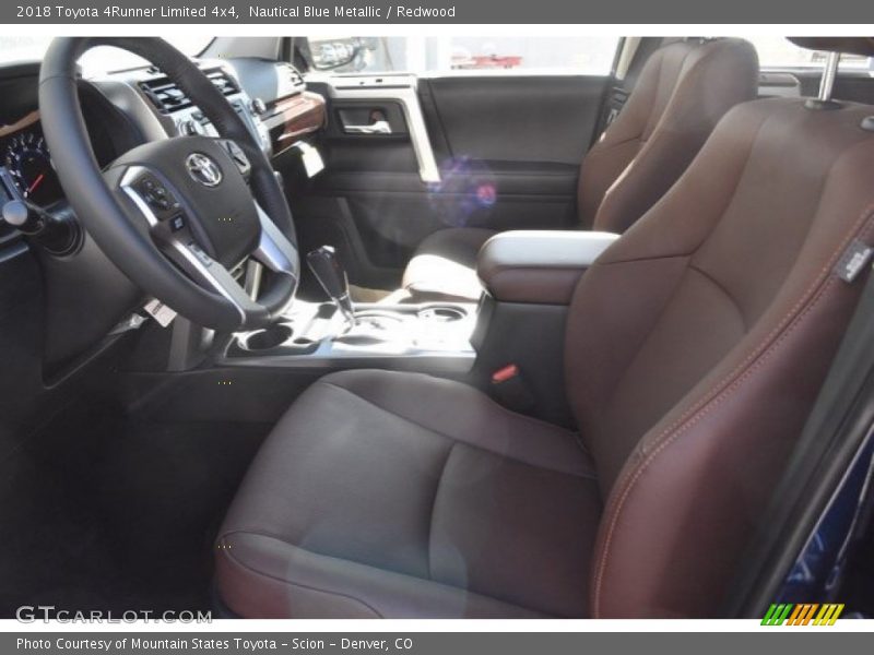 Nautical Blue Metallic / Redwood 2018 Toyota 4Runner Limited 4x4