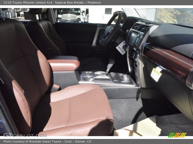 Nautical Blue Metallic / Redwood 2018 Toyota 4Runner Limited 4x4