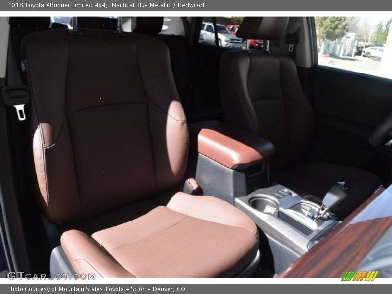 Nautical Blue Metallic / Redwood 2018 Toyota 4Runner Limited 4x4