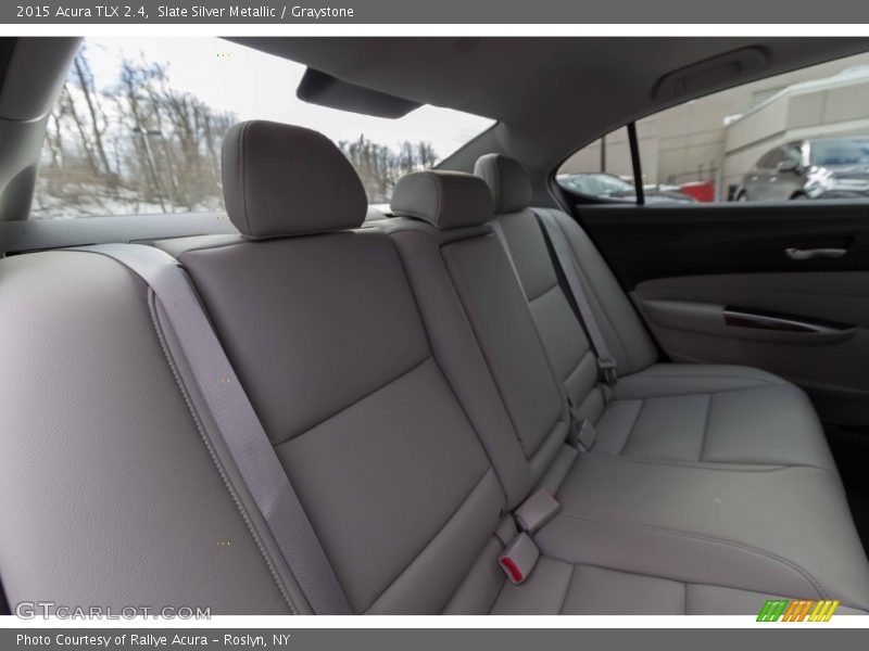 Slate Silver Metallic / Graystone 2015 Acura TLX 2.4