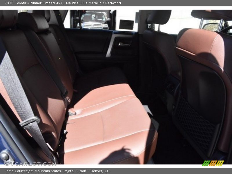 Nautical Blue Metallic / Redwood 2018 Toyota 4Runner Limited 4x4