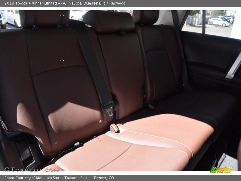 Nautical Blue Metallic / Redwood 2018 Toyota 4Runner Limited 4x4