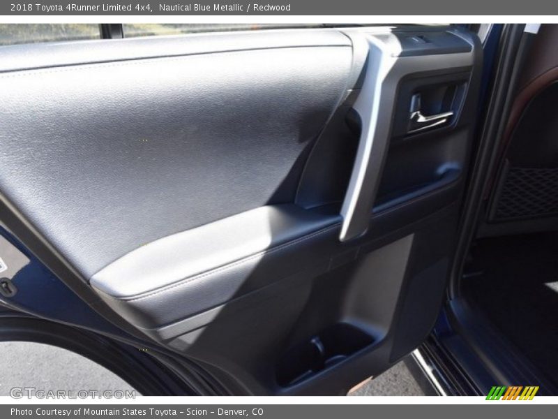 Nautical Blue Metallic / Redwood 2018 Toyota 4Runner Limited 4x4