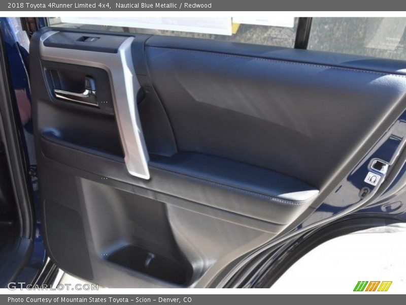 Nautical Blue Metallic / Redwood 2018 Toyota 4Runner Limited 4x4