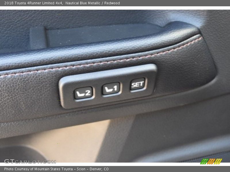 Nautical Blue Metallic / Redwood 2018 Toyota 4Runner Limited 4x4