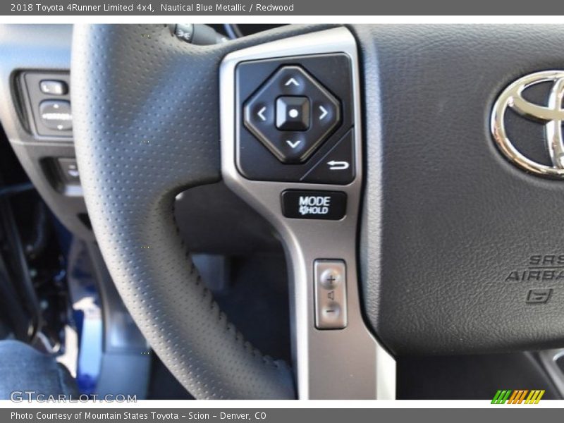 Nautical Blue Metallic / Redwood 2018 Toyota 4Runner Limited 4x4