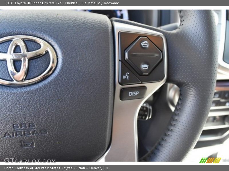 Nautical Blue Metallic / Redwood 2018 Toyota 4Runner Limited 4x4