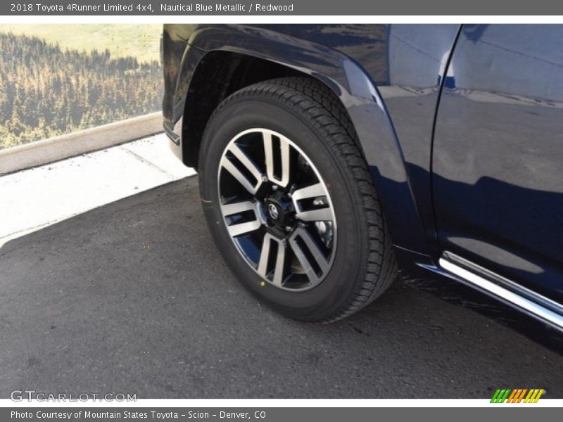 Nautical Blue Metallic / Redwood 2018 Toyota 4Runner Limited 4x4