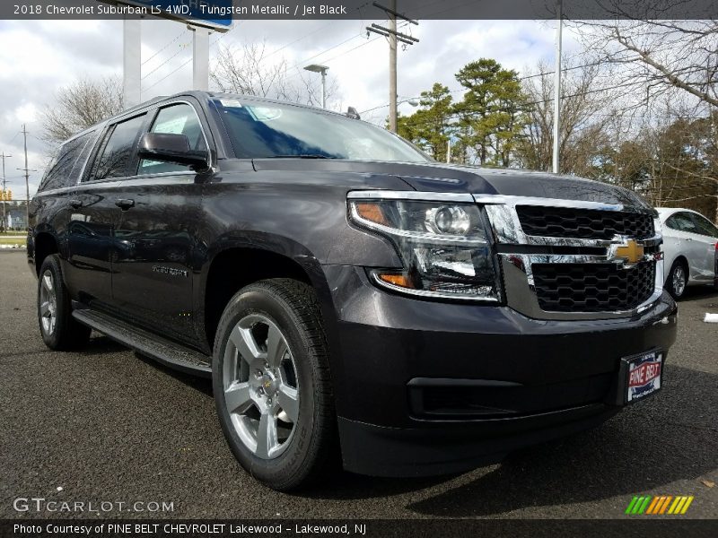 Tungsten Metallic / Jet Black 2018 Chevrolet Suburban LS 4WD