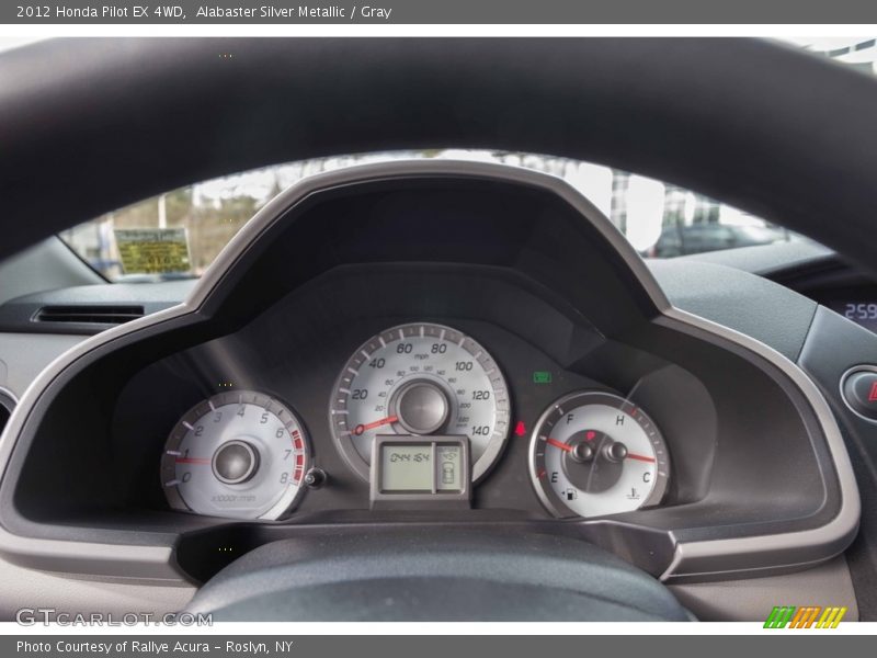 Alabaster Silver Metallic / Gray 2012 Honda Pilot EX 4WD