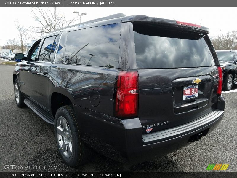 Tungsten Metallic / Jet Black 2018 Chevrolet Suburban LS 4WD