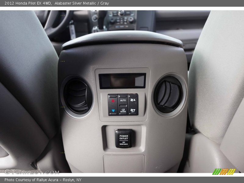 Alabaster Silver Metallic / Gray 2012 Honda Pilot EX 4WD