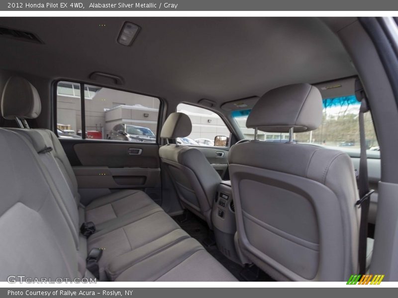 Alabaster Silver Metallic / Gray 2012 Honda Pilot EX 4WD