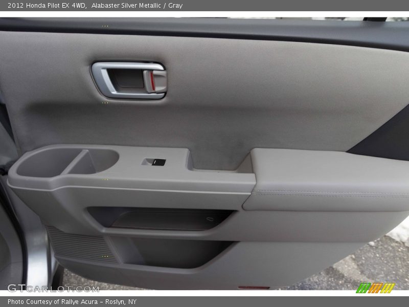 Alabaster Silver Metallic / Gray 2012 Honda Pilot EX 4WD