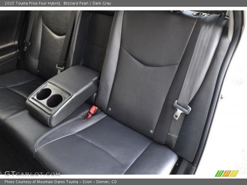 Blizzard Pearl / Dark Gray 2015 Toyota Prius Four Hybrid