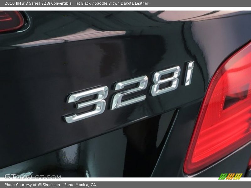 Jet Black / Saddle Brown Dakota Leather 2010 BMW 3 Series 328i Convertible