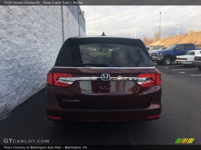 Deep Scarlet Pearl / Mocha 2018 Honda Odyssey EX